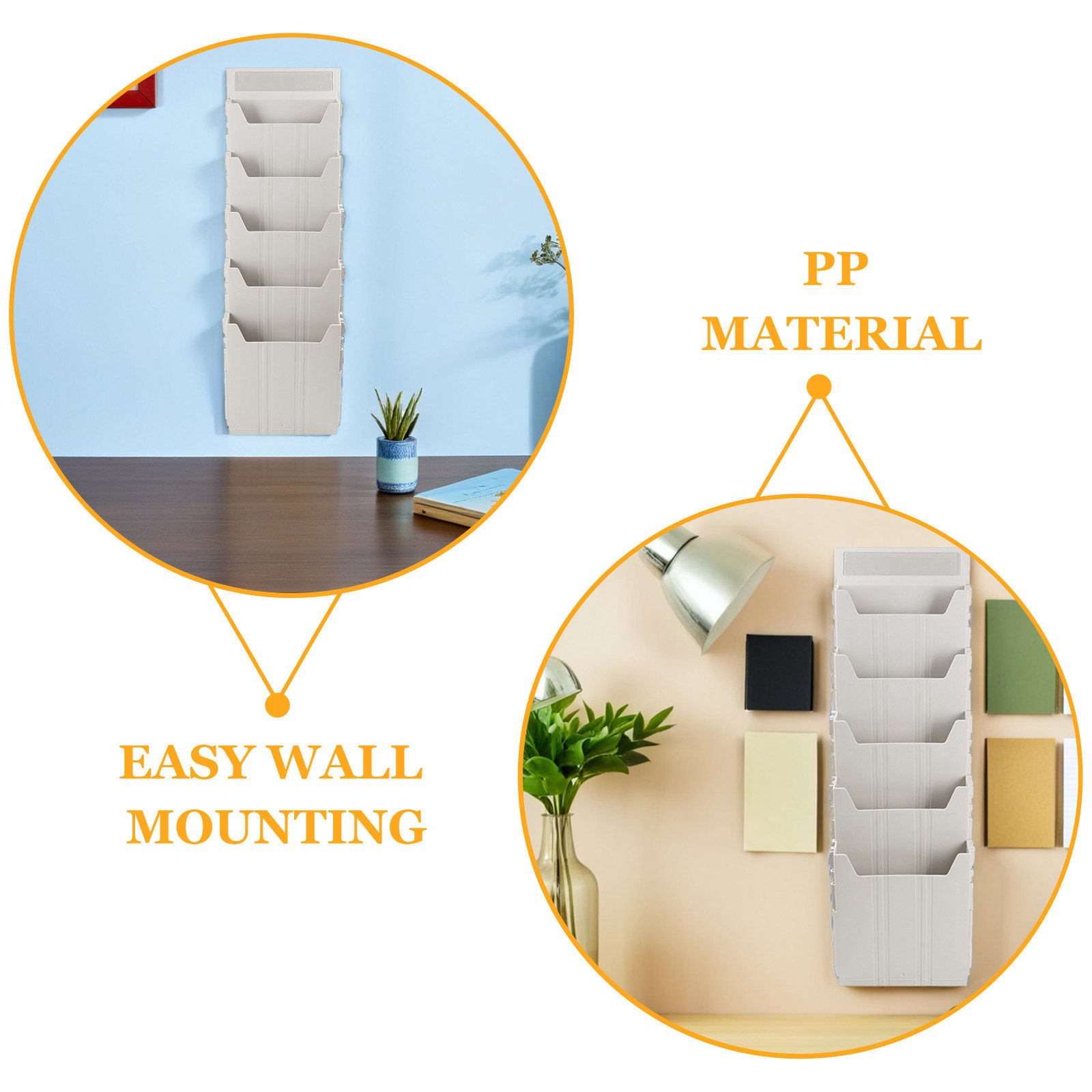 ที่จัดเก็บเอกสารแบบติดผนัง ปรั - Magazine Holder Rack บทวิจารณ์และราคา