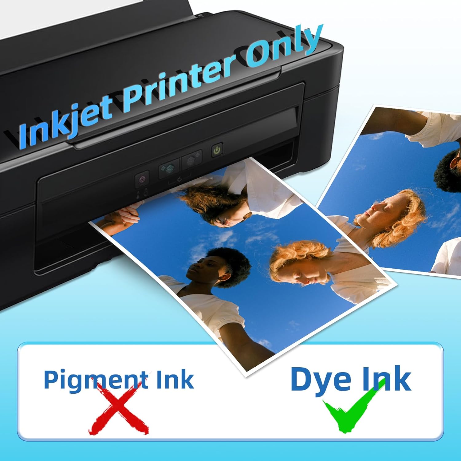 กระดาษภาพถ่ายเคลือบเงาแบบมีกาว - Ink Blotter Paper บทวิจารณ์และราคา
