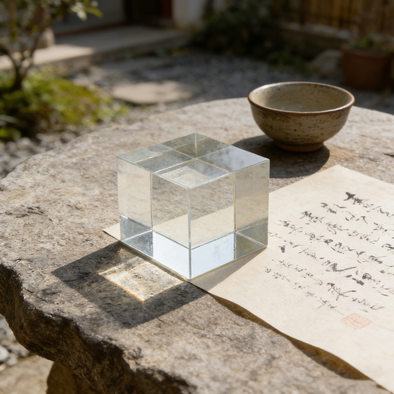 ทับกระดาษคริสตัลทรงสี่เหลี่ยม  - Paper Weight Crystal บทวิจารณ์และราคา