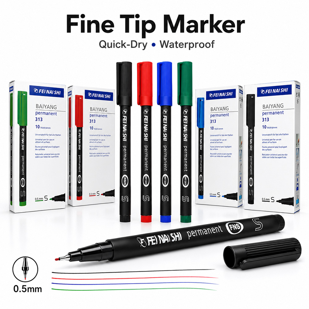 4/12 ชิ้น 0.5 มม. ปากกามาร์กเก - Correction Pen Fine บทวิจารณ์และราคา