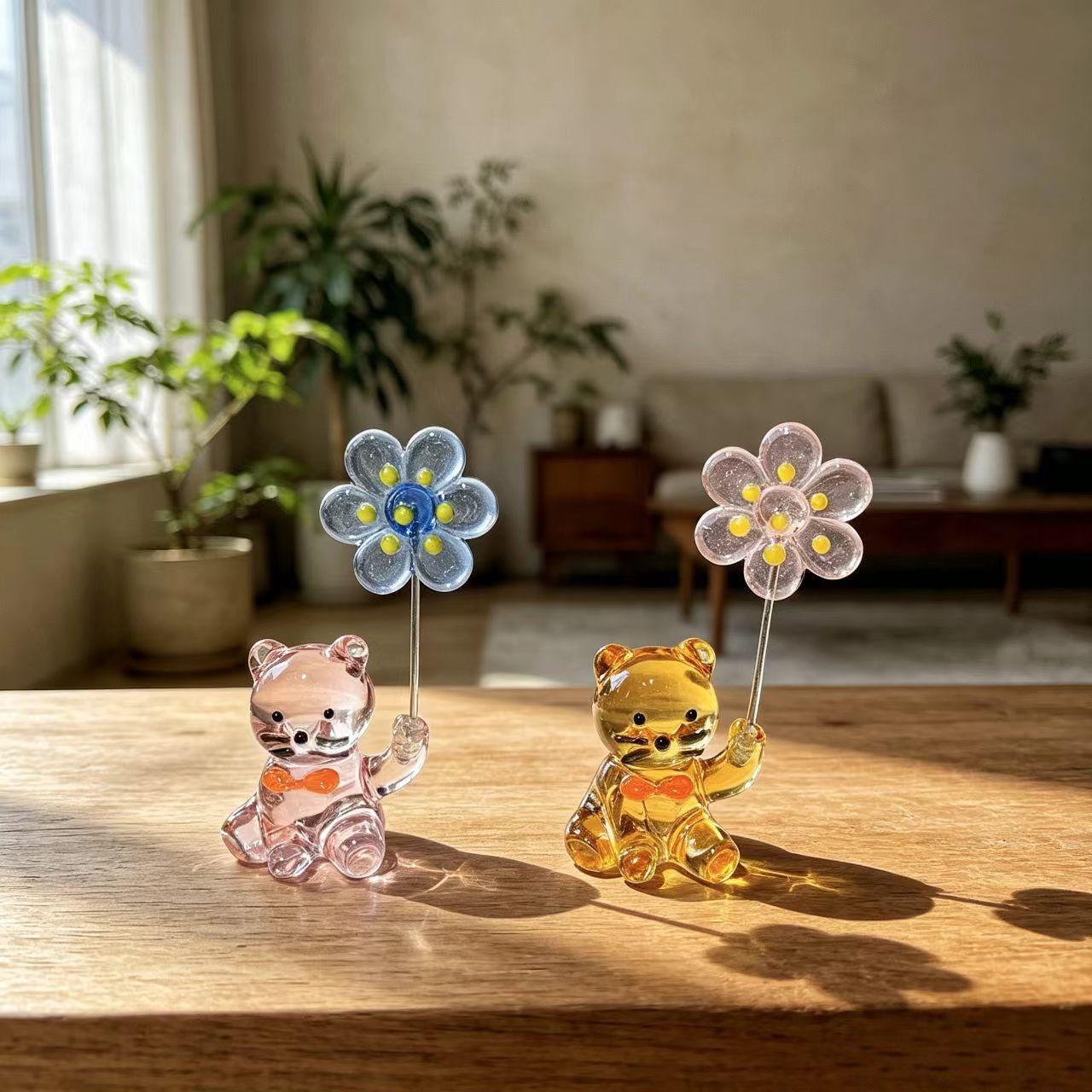 ที่ทับกระดาษรูปแมวแก้วสไตล์ญี่ - Paper Weight Crystal บทวิจารณ์และราคา