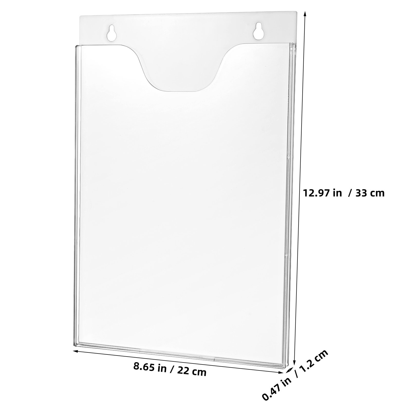 2 ชิ้น ที่ใส่เอกสารแนวตั้งอะคร - Magazine Holder Rack บทวิจารณ์และราคา